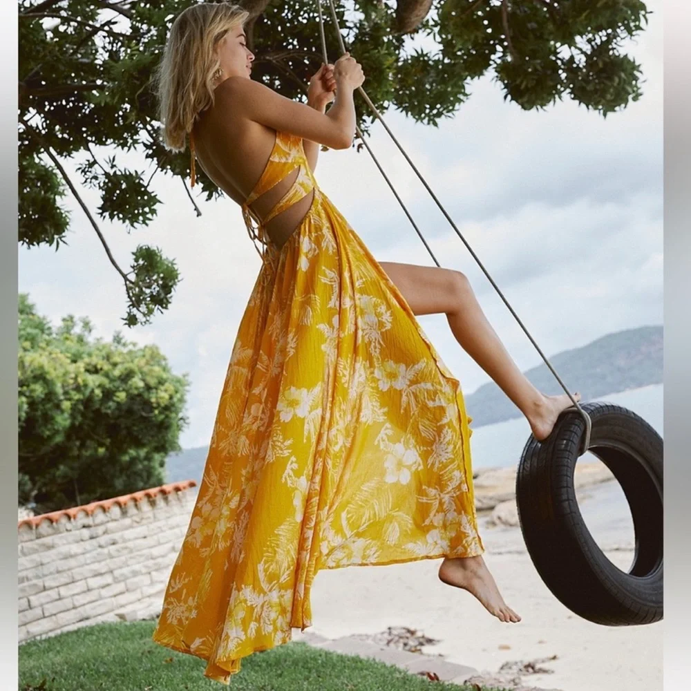 free people lille printed maxi dress Free People Lille Maxi Dress